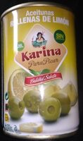 Olives vertes farcies au citron