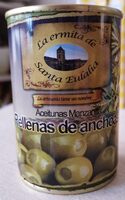 Aceitunas manzanilla rellenas de anchoa