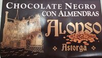 Chocolate negro con almendras