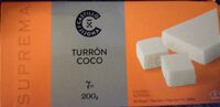 Turrón coco