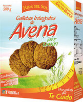 Galletas integrales de avena sabor limón