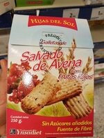 Galletas de salvado de avena con frutos rojos