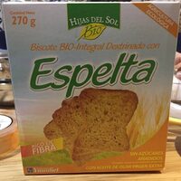 Biscote BIO-integral dextrinado con espelta