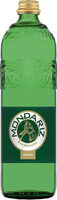 Agua mineral natural con gas