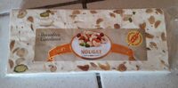 Nougat tendre fruits secs