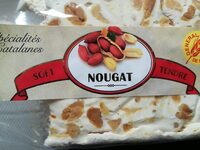 Nougat aux cacahuètes