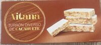 Turron diverso de cacahuete