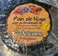 Pan de higo con arandanos