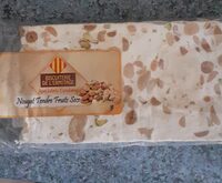 Nougat tendre fruits secs