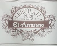 Chocolate puro con naranja