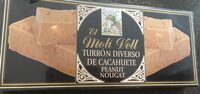 Turron diverso de cacahuete