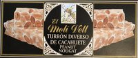 Turròn diverso de cacahuete