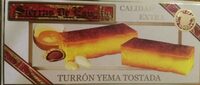 Turron yema tostada