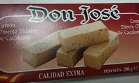 Turron diverso blando de cacahuète