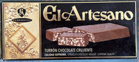 Turrón crujiente chocolate