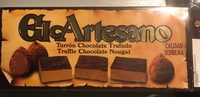 Turrón chocolate trufado