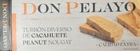 Turrón diverso de cacahuete