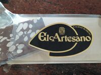 Turrón chocolate con almendras