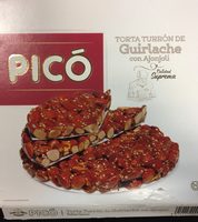 Torta turron de guirlache