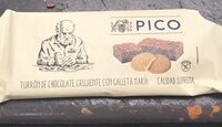 Turrón de chocolate crujiente con galleta María