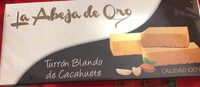 Turron blando de cacahuete