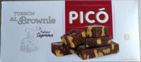 Turrón al brownie