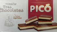 Turrón tres chocolates