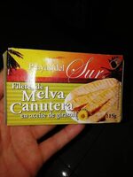Filetes de melva canutera en aceite de girasol
