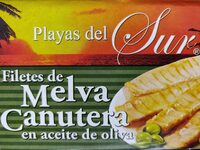 Filetes de melva canutera en aceite de oliva