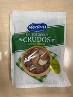 Almendra cruda con piel natural