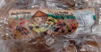 Madeleines saveur chocolat