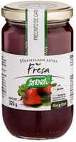 Mermelada de fresa con stevia