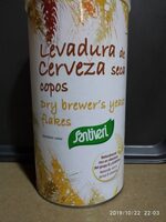 Levadura de cerveza seca copos