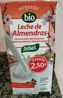 Leche de almendras bio