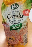Bio tortitas de cereales con trigo sarraceno y quinoa