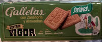 Galletas con zanahoria y almendras