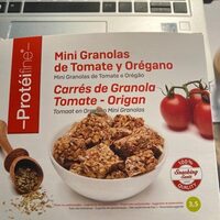 Carré de granola à la tomate