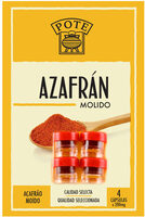 Azafrán Molido - Blist 4 cáp x 200mg