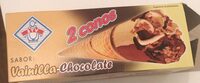 Cono helado Vainilla-Chocolate