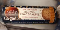 Galletas finas de arroz sin gluten