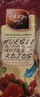 Muesli crujiente con frutos rojos