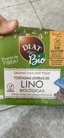 Tostadas de lino ligeras BIO