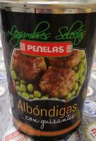 Albóndigas con guisantes