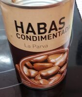 Habas condimentadas