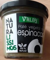 Paté vegetal de espinacas