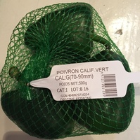 Poivron Calif Vert Cat. 1