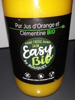 Pur jus d'orange et clémentine bio