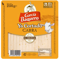 Queso de cabra ya cortado