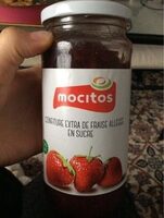 Confiture extra de fraise allegee en sucre