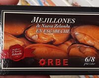 Mejillones de Nueva Zelanda en escabeche